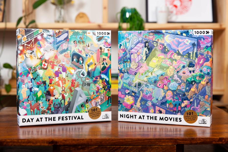 Day At The Festival & Night At The Movies Puzzles